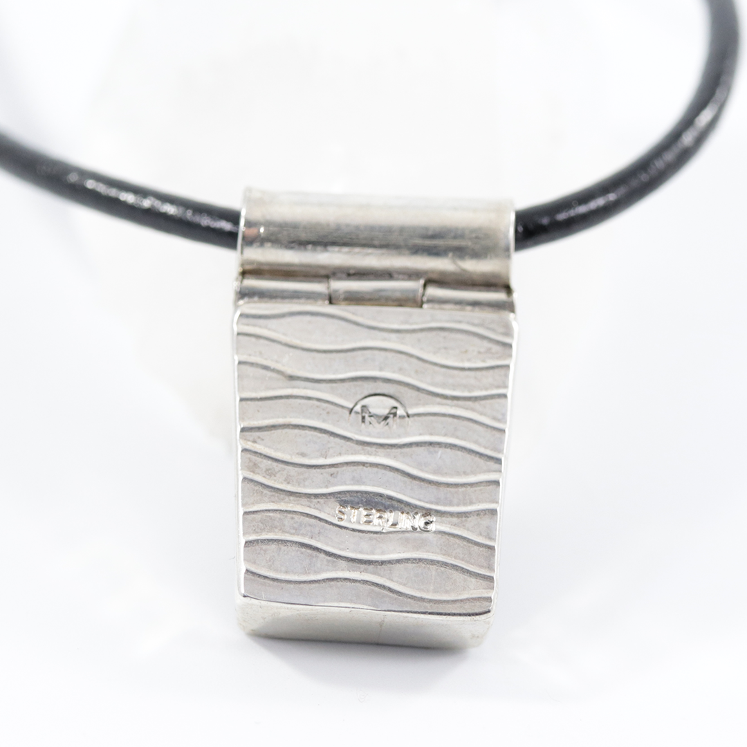 Chrysocolla Inlay necklace with Malachite accent