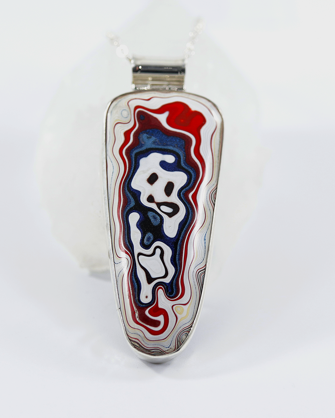 Fordite necklace
