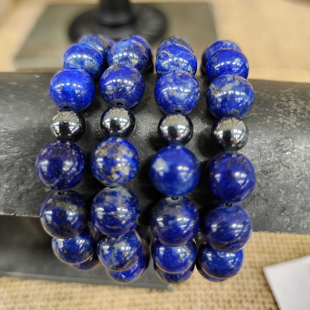 Lapis Lazuli bead bracelet (10mm)