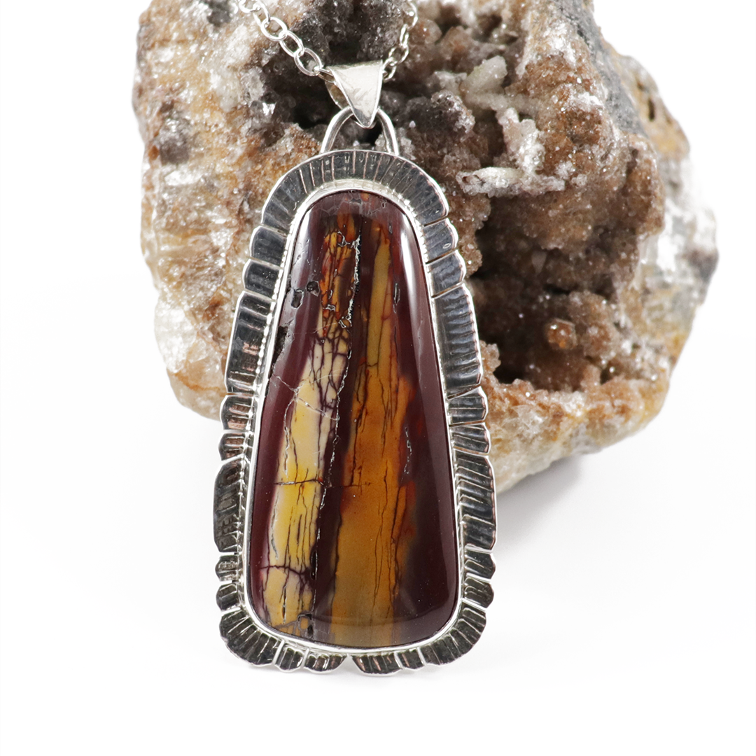Mookaite Jasper pendant