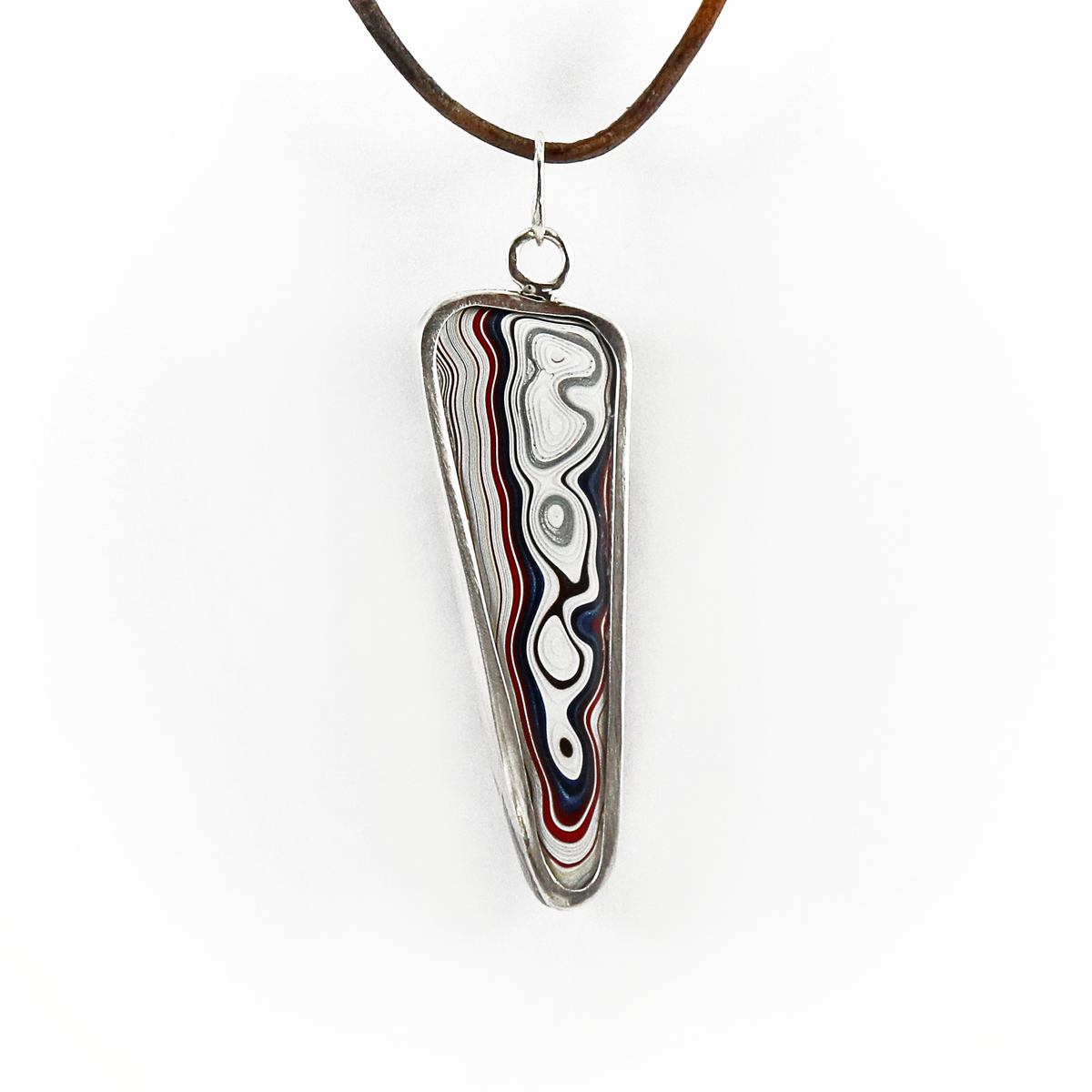 Fordite necklace