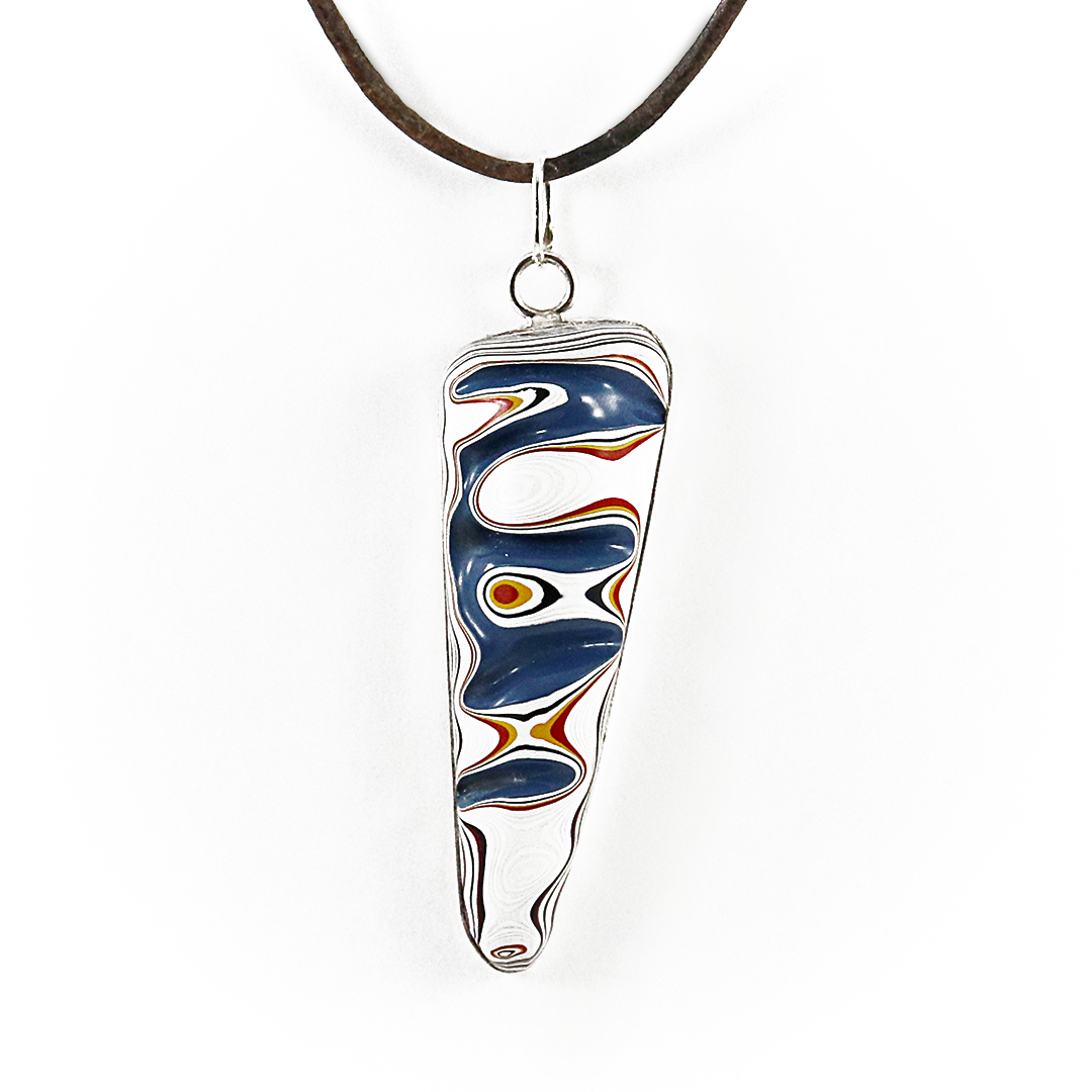 Fordite necklace