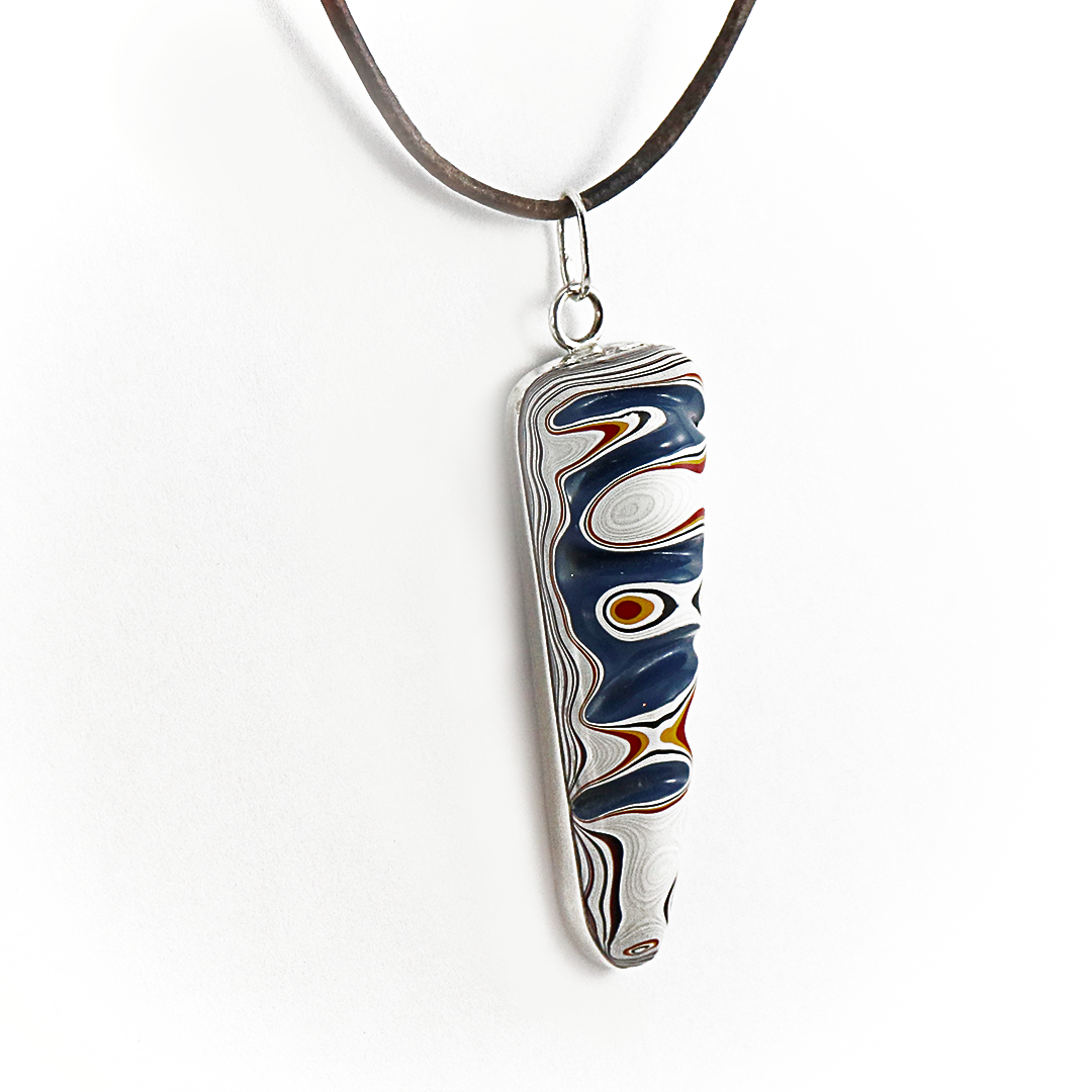 Fordite necklace